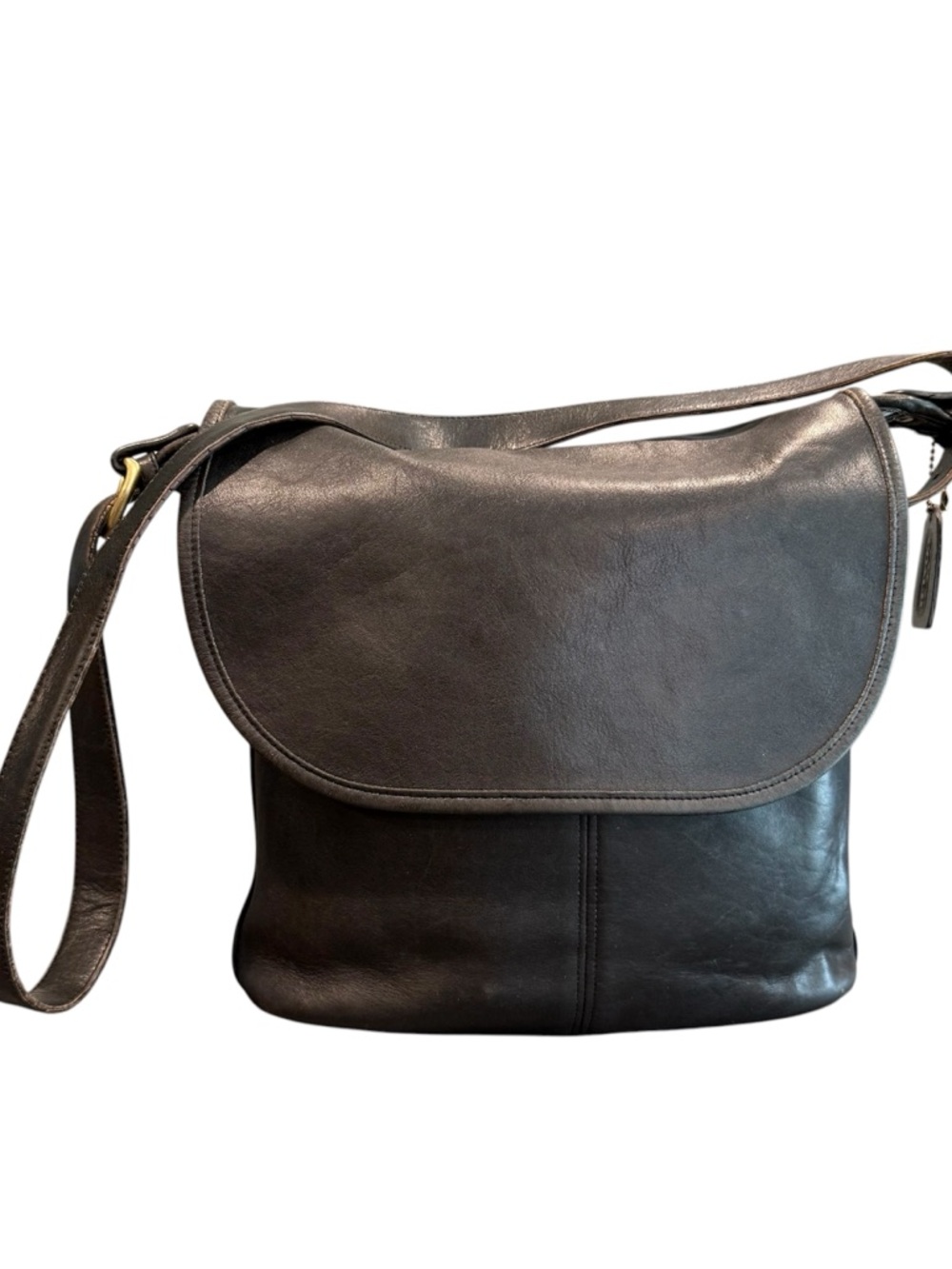 Vintage Coach Whitney leather black purse bag 90s 4115